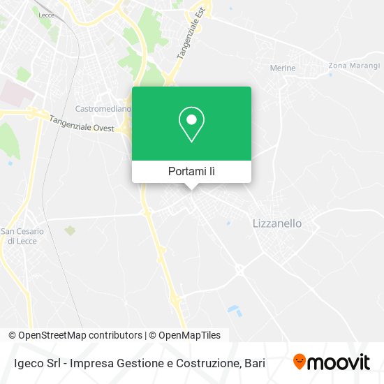 Mappa Igeco Srl - Impresa Gestione e Costruzione