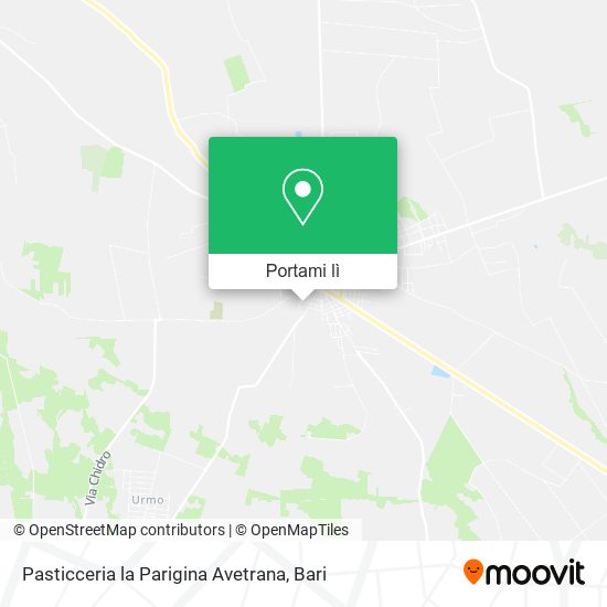 Mappa Pasticceria la Parigina Avetrana