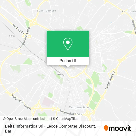 Mappa Delta Informatica Srl - Lecce Computer Discount