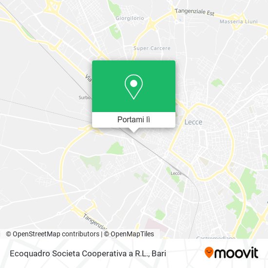 Mappa Ecoquadro Societa Cooperativa a R.L.