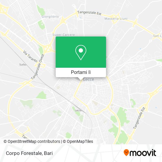 Mappa Corpo Forestale