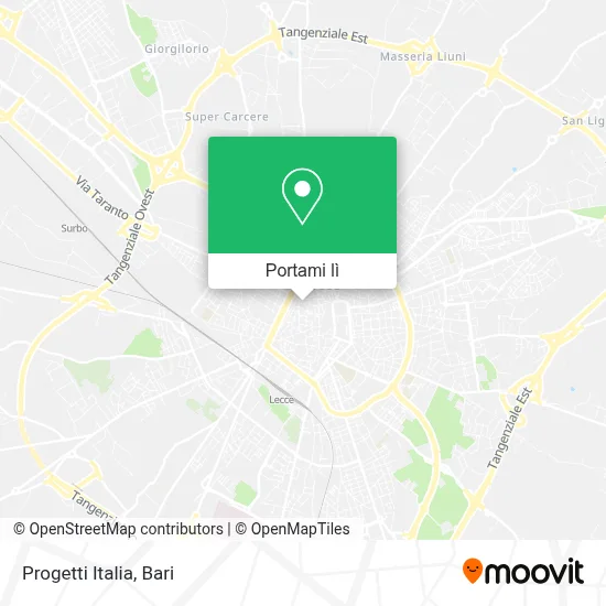 Mappa Progetti Italia