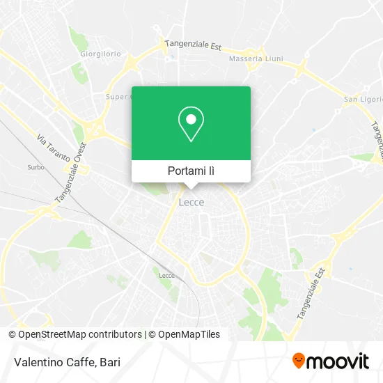 Mappa Valentino Caffe