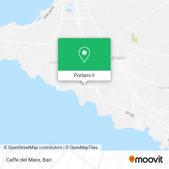 Mappa Caffe del Mare