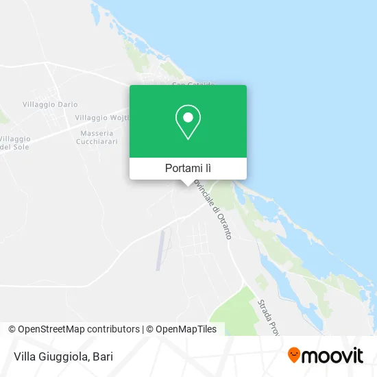 Mappa Villa Giuggiola