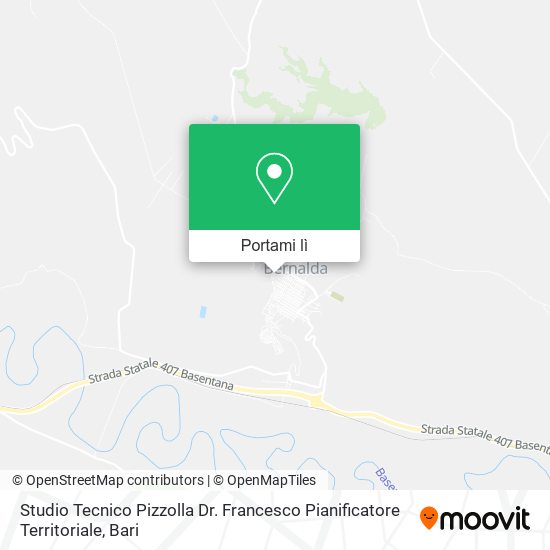 Mappa Studio Tecnico Pizzolla Dr. Francesco Pianificatore Territoriale