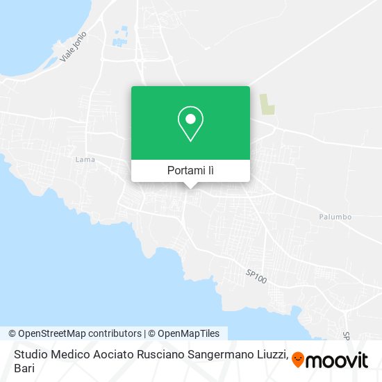 Mappa Studio Medico Aociato Rusciano Sangermano Liuzzi