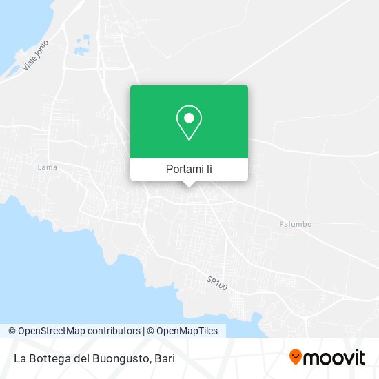 Mappa La Bottega del Buongusto