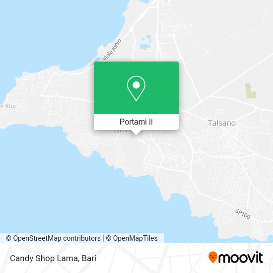 Mappa Candy Shop Lama