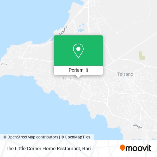 Mappa The Little Corner Home Restaurant
