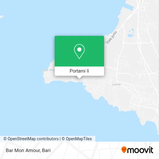Mappa Bar Mon Amour