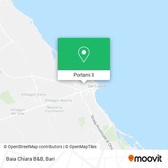 Mappa Baia Chiara B&B