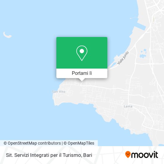 Mappa Sit. Servizi Integrati per il Turismo