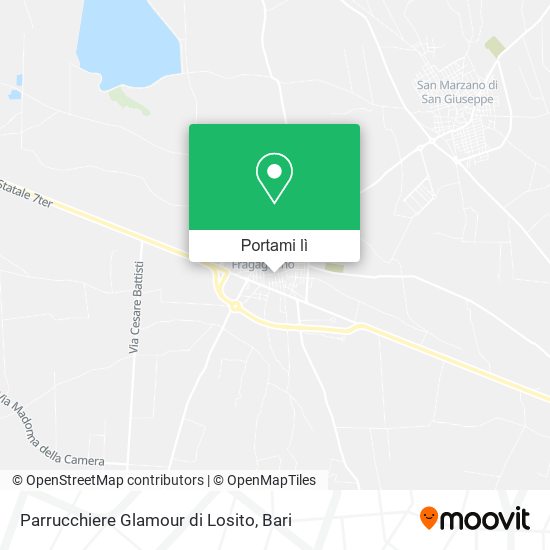 Mappa Parrucchiere Glamour di Losito