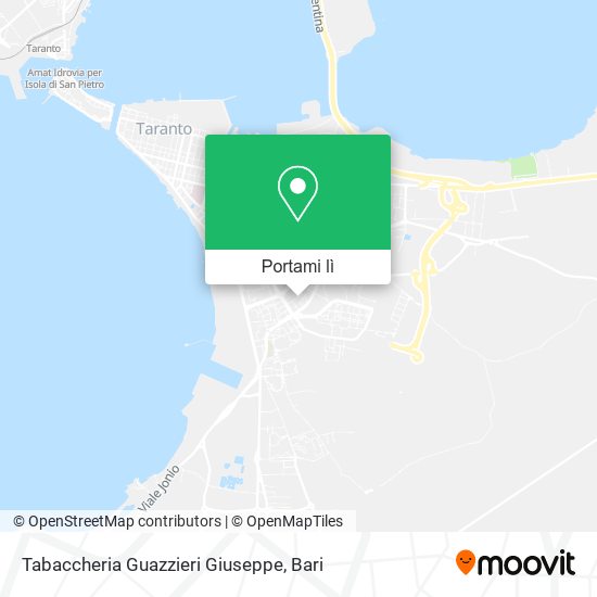 Mappa Tabaccheria Guazzieri Giuseppe