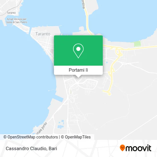 Mappa Cassandro Claudio