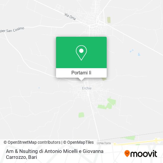Mappa Am & Nsulting di Antonio Micelli e Giovanna Carrozzo