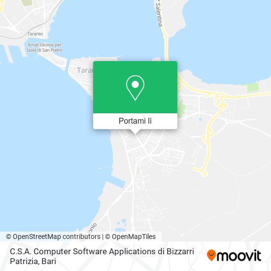 Mappa C.S.A. Computer Software Applications di Bizzarri Patrizia