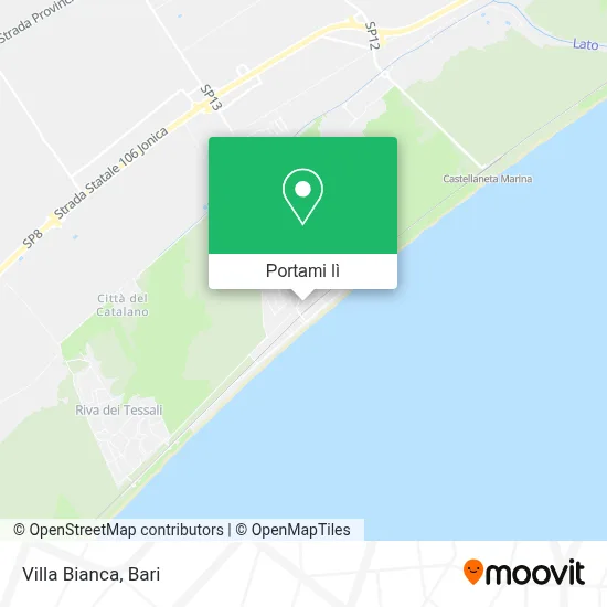 Mappa Villa Bianca