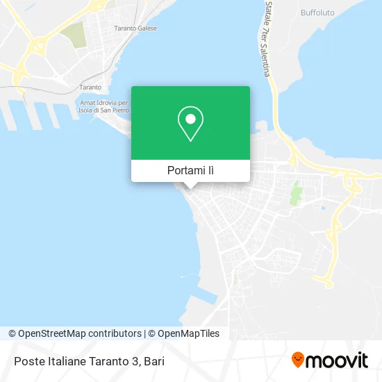 Mappa Poste Italiane Taranto 3
