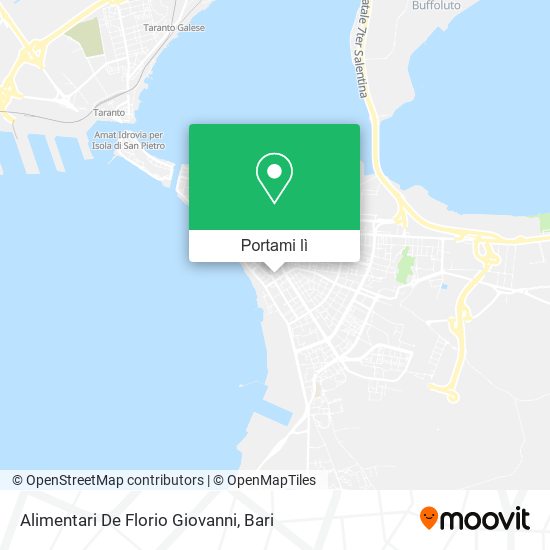 Mappa Alimentari De Florio Giovanni