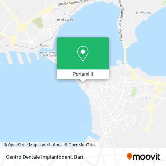Mappa Centro Dentale Implantodent