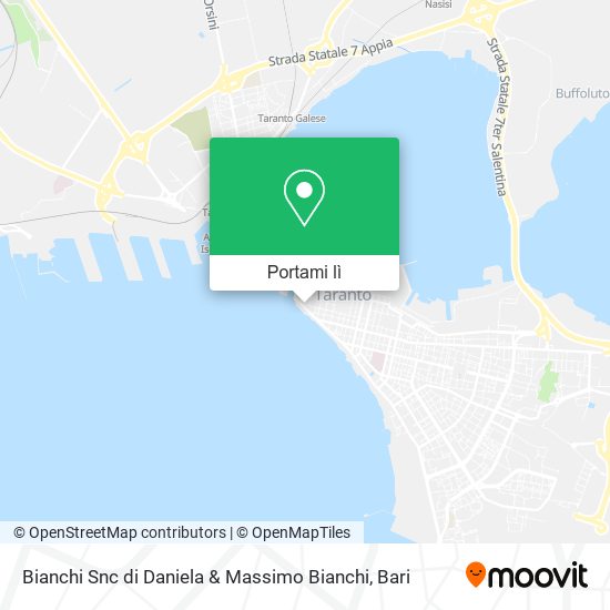 Mappa Bianchi Snc di Daniela & Massimo Bianchi