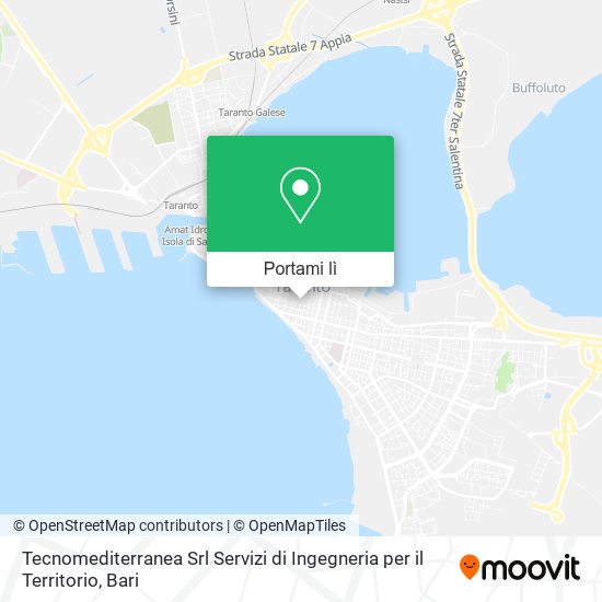 Mappa Tecnomediterranea Srl Servizi di Ingegneria per il Territorio