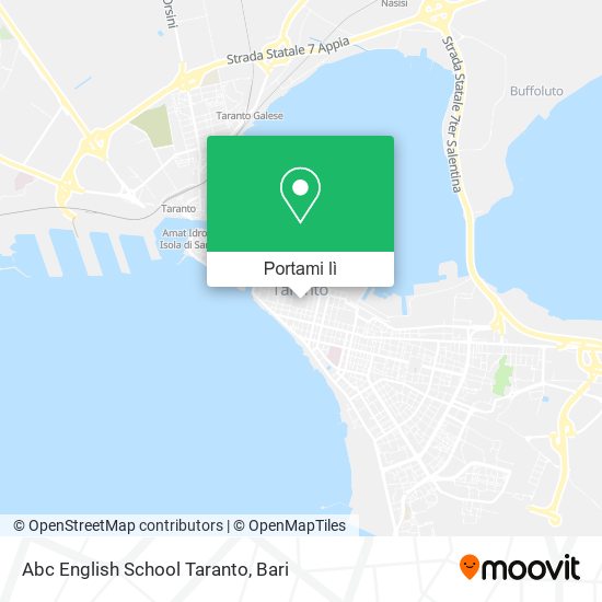 Mappa Abc English School Taranto