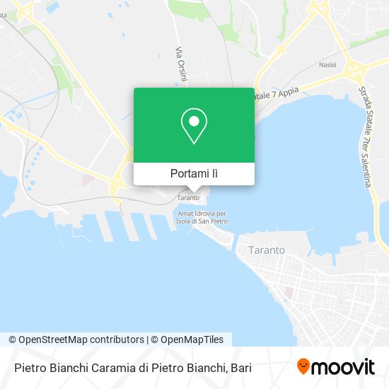 Mappa Pietro Bianchi Caramia di Pietro Bianchi