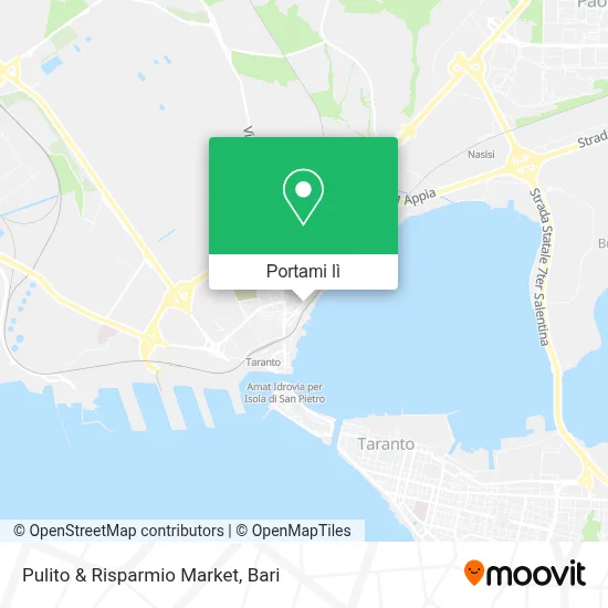 Mappa Pulito & Risparmio Market