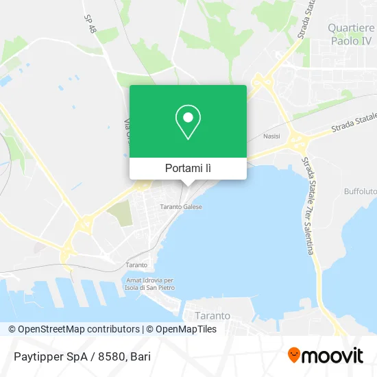 Mappa Paytipper SpA / 8580
