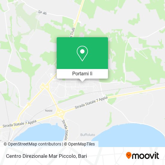 Mappa Centro Direzionale Mar Piccolo