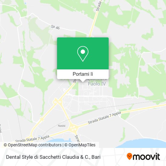 Mappa Dental Style di Sacchetti Claudia & C.