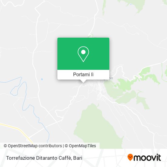 Mappa Torrefazione Ditaranto Caffè