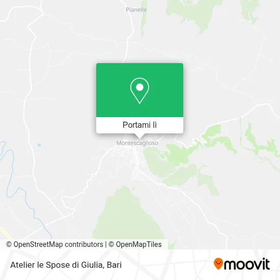 Mappa Atelier le Spose di Giulia