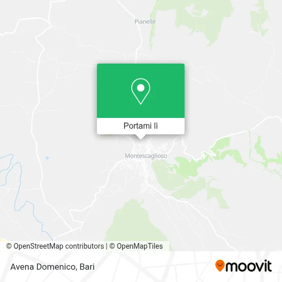 Mappa Avena Domenico
