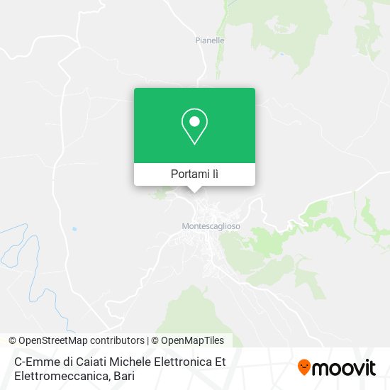 Mappa C-Emme di Caiati Michele Elettronica Et Elettromeccanica