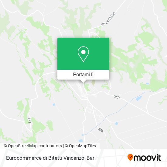 Mappa Eurocommerce di Bitetti Vincenzo