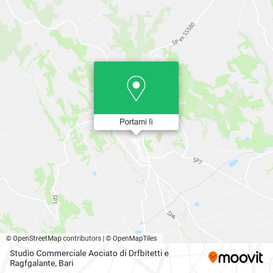 Mappa Studio Commerciale Aociato di Drfbitetti e Ragfgalante