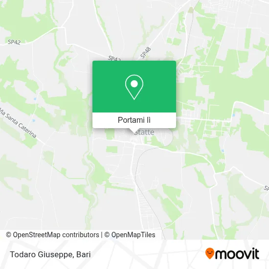 Mappa Todaro Giuseppe