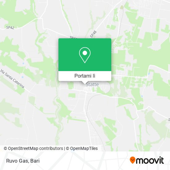 Mappa Ruvo Gas