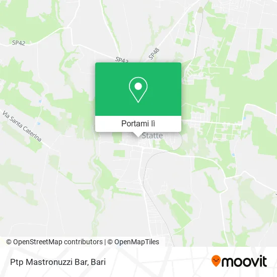 Mappa Ptp Mastronuzzi Bar
