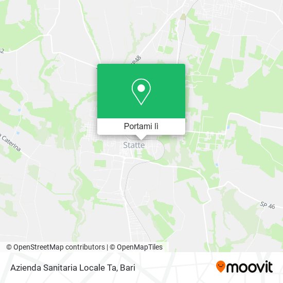 Mappa Azienda Sanitaria Locale Ta