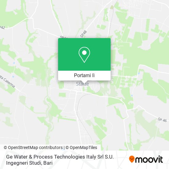 Mappa Ge Water & Process Technologies Italy Srl S.U. Ingegneri Studi