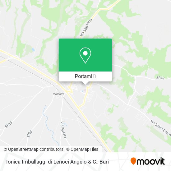 Mappa Ionica Imballaggi di Lenoci Angelo & C.