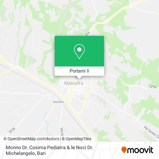 Mappa Monno Dr. Cosima Pediatra & le Noci Dr. Michelangelo