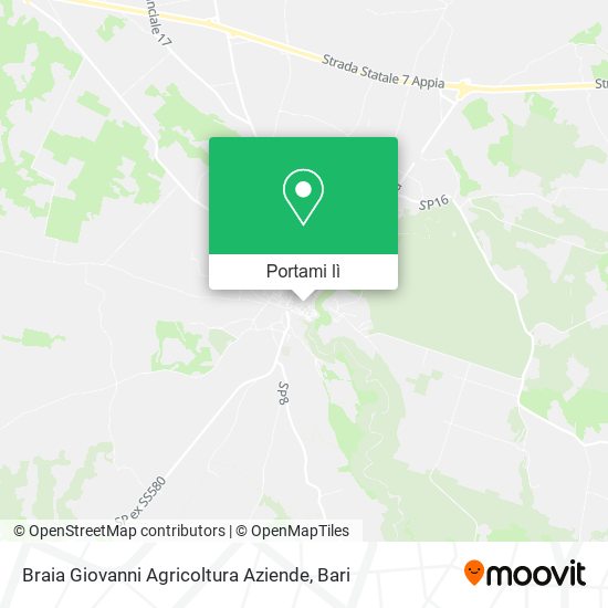 Mappa Braia Giovanni Agricoltura Aziende