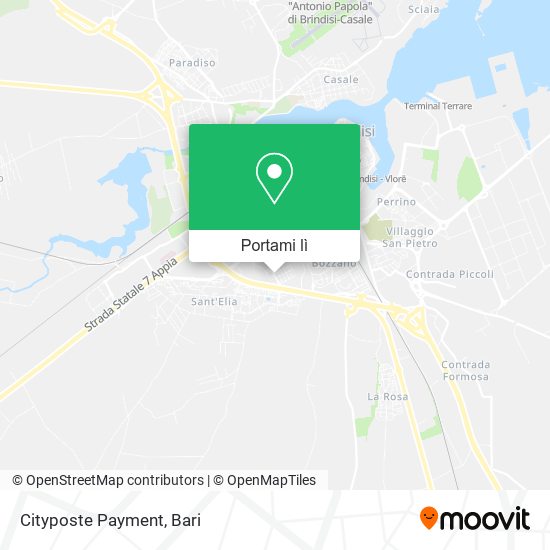 Mappa Cityposte Payment