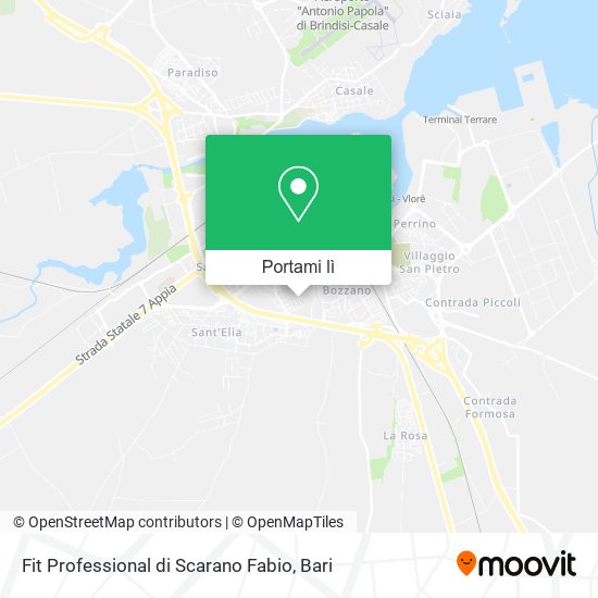 Mappa Fit Professional di Scarano Fabio